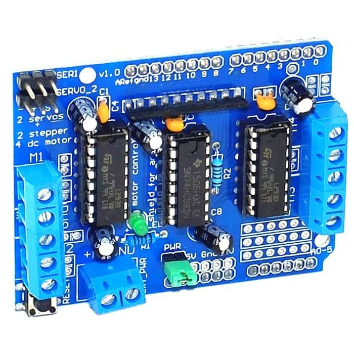 Arduino L293D Motor Driver Shield