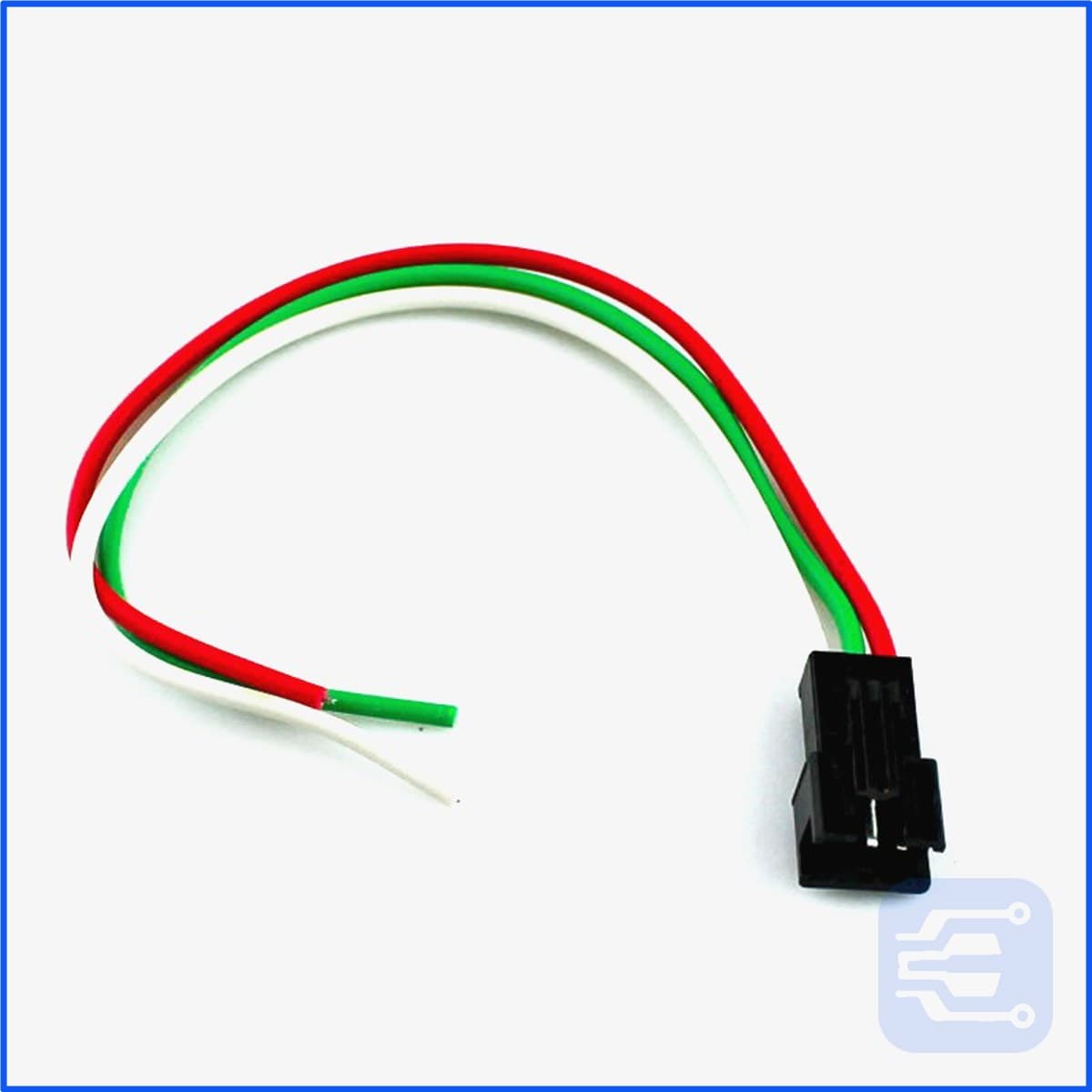 JST SM 3 Pin Male Connector with 160mm Wire Leads