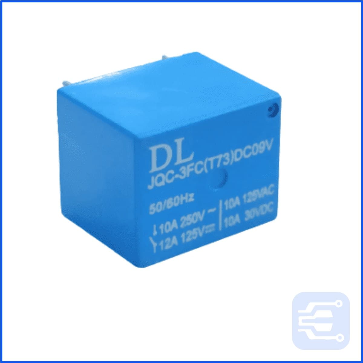 9V Relay Cube - SPDT 10A